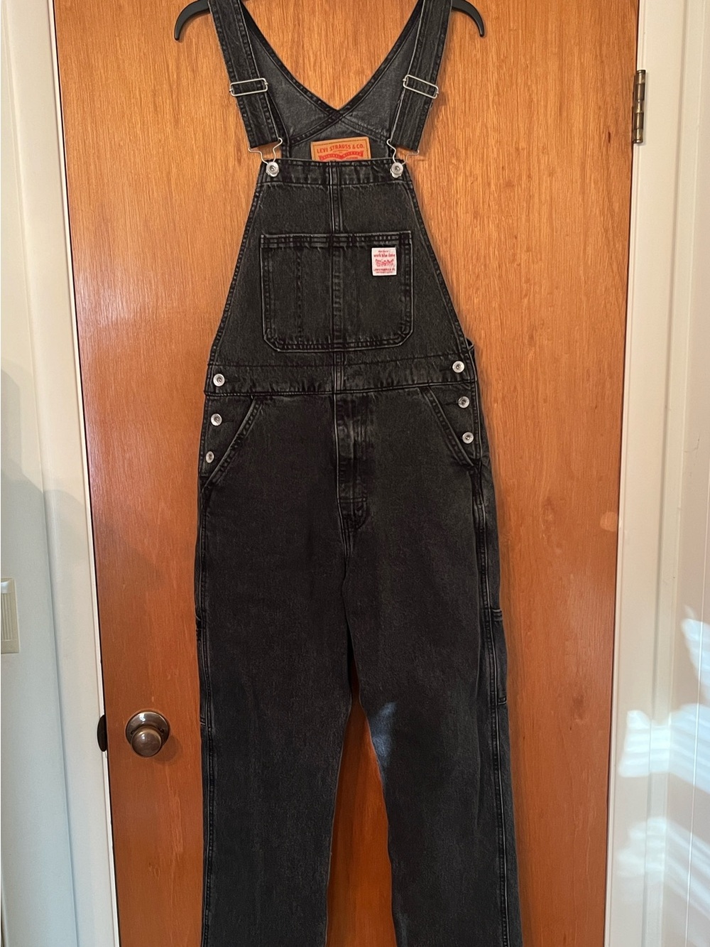 Levi’s Red Tab Overalls Black (Darkly Wash) Size Small MSRP: $99.50